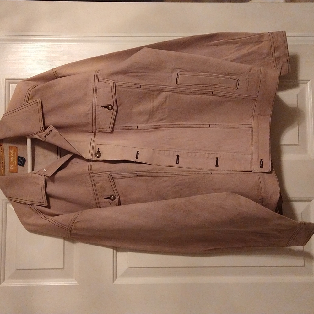 Men's tan Jean jacket PJ JEANS